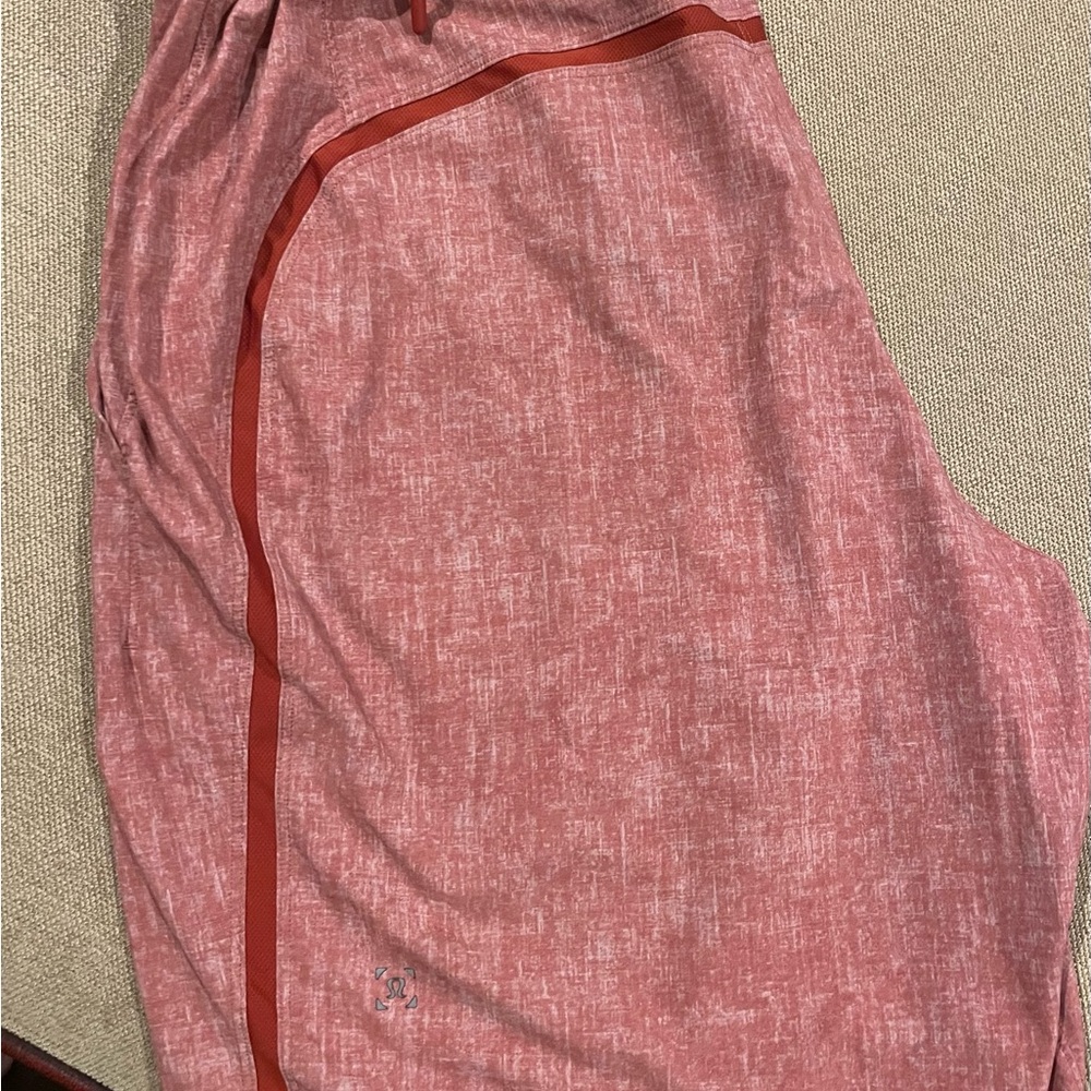 Lululemon athletica Red Athletic Shorts Size L